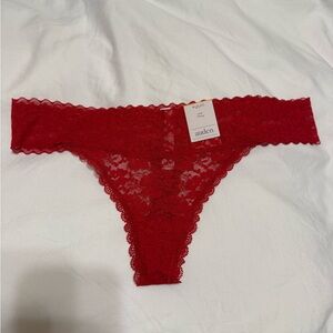 NEW Auden Women's Scarlet Lace Panty